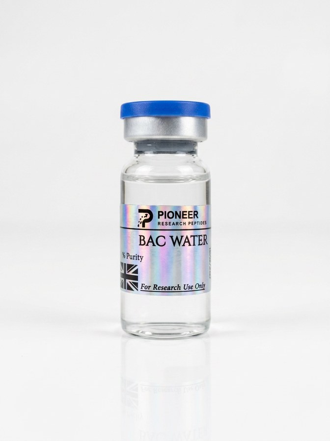 BAC Water vial - Pioneer Research Peptides