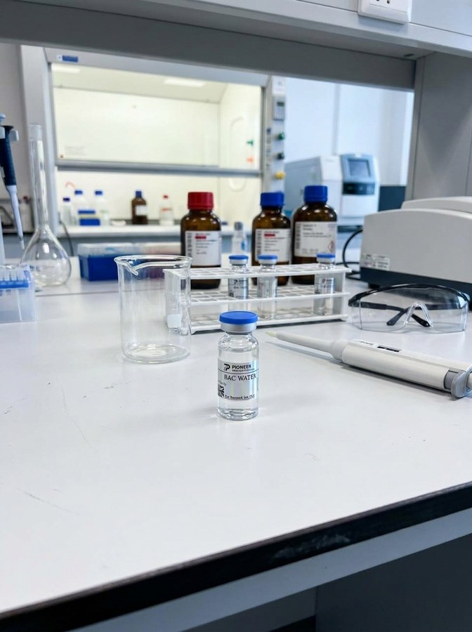 BAC Water in a laboratory setting