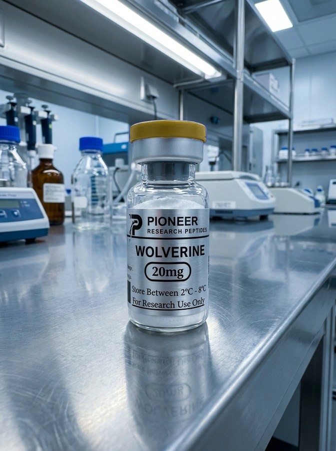 BPC-157 / TB-500 Blend in a laboratory setting