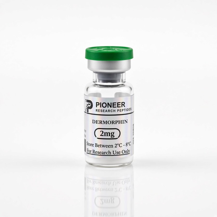 Dermorphin vial - Pioneer Research Peptides