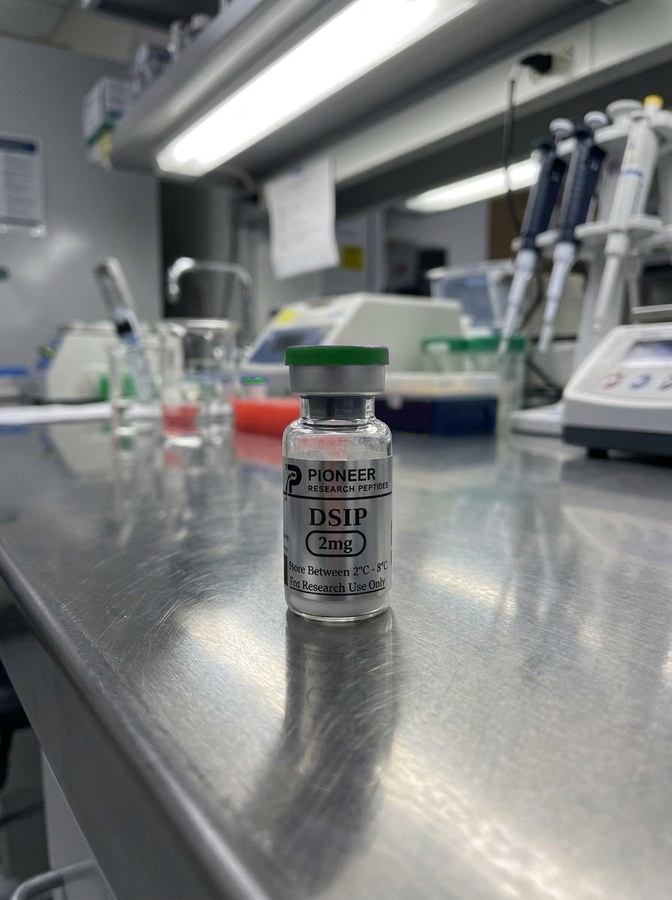 DSIP in a laboratory setting