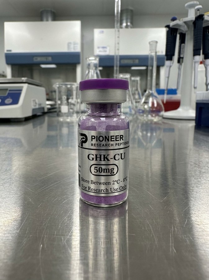 GHK-Cu in a laboratory setting