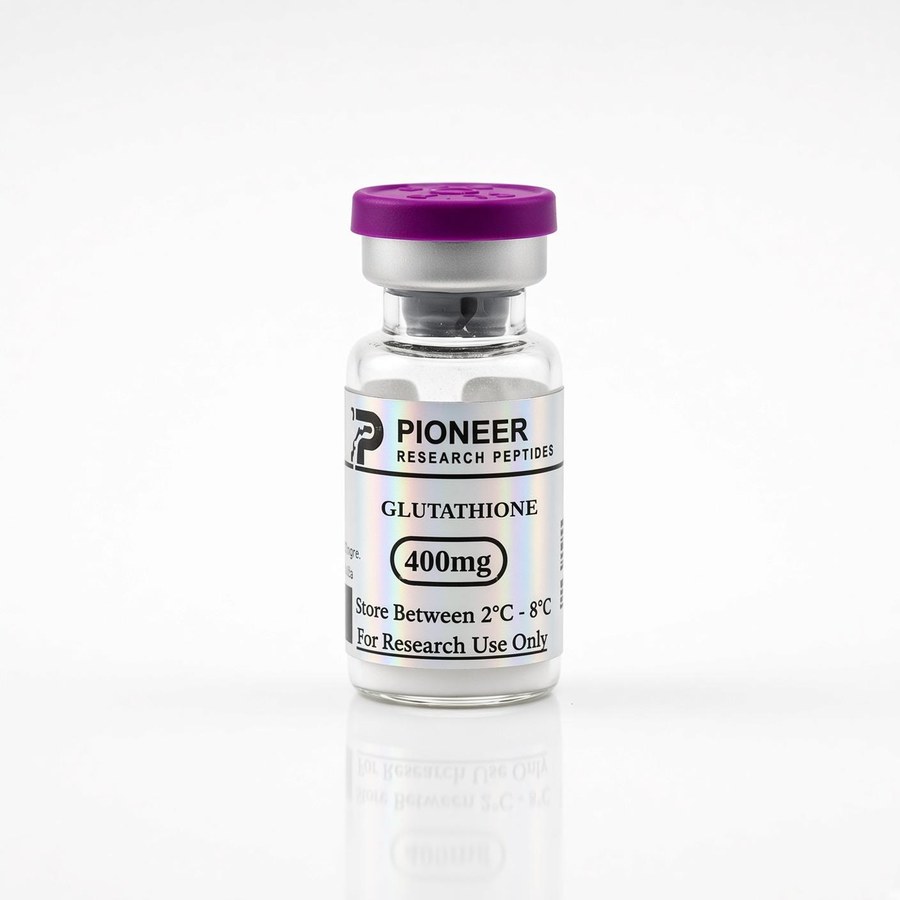 Glutathione vial - Pioneer Research Peptides