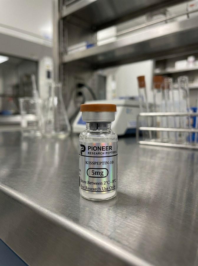 Kisspeptin-10 in a laboratory setting