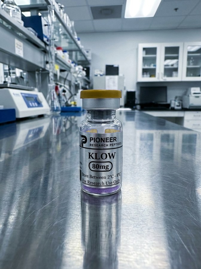 KLOW Blend in a laboratory setting