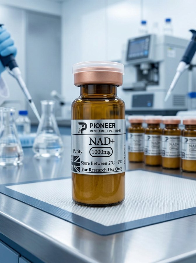 NAD+ in a laboratory setting