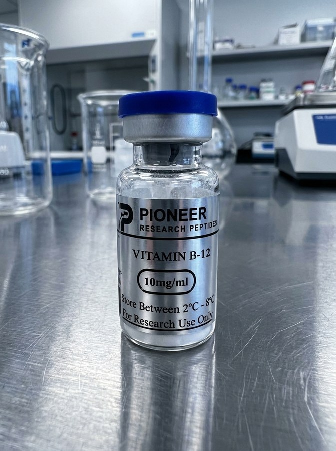 Vitamin B-12 in a laboratory setting